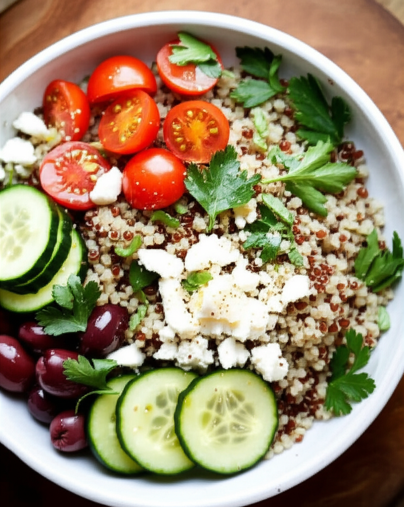 Mediterranean Quinoa Bowl
